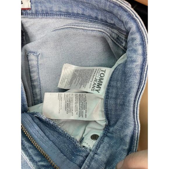 Tommy‎ Jeans Slim Taperes Seve Jean Shorts SIze 28 / 34 - Picture 8 of 8